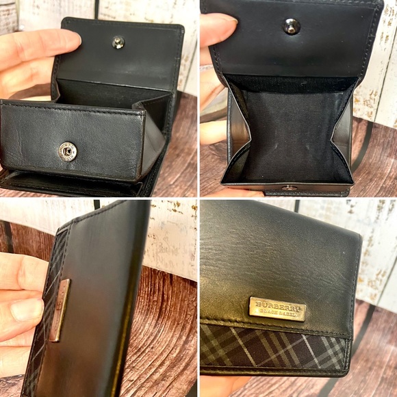 Burberry Black Label leather Coin Pouch Wallet - Picture 4 of 6